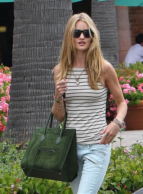 celebrities wearing celine bags.